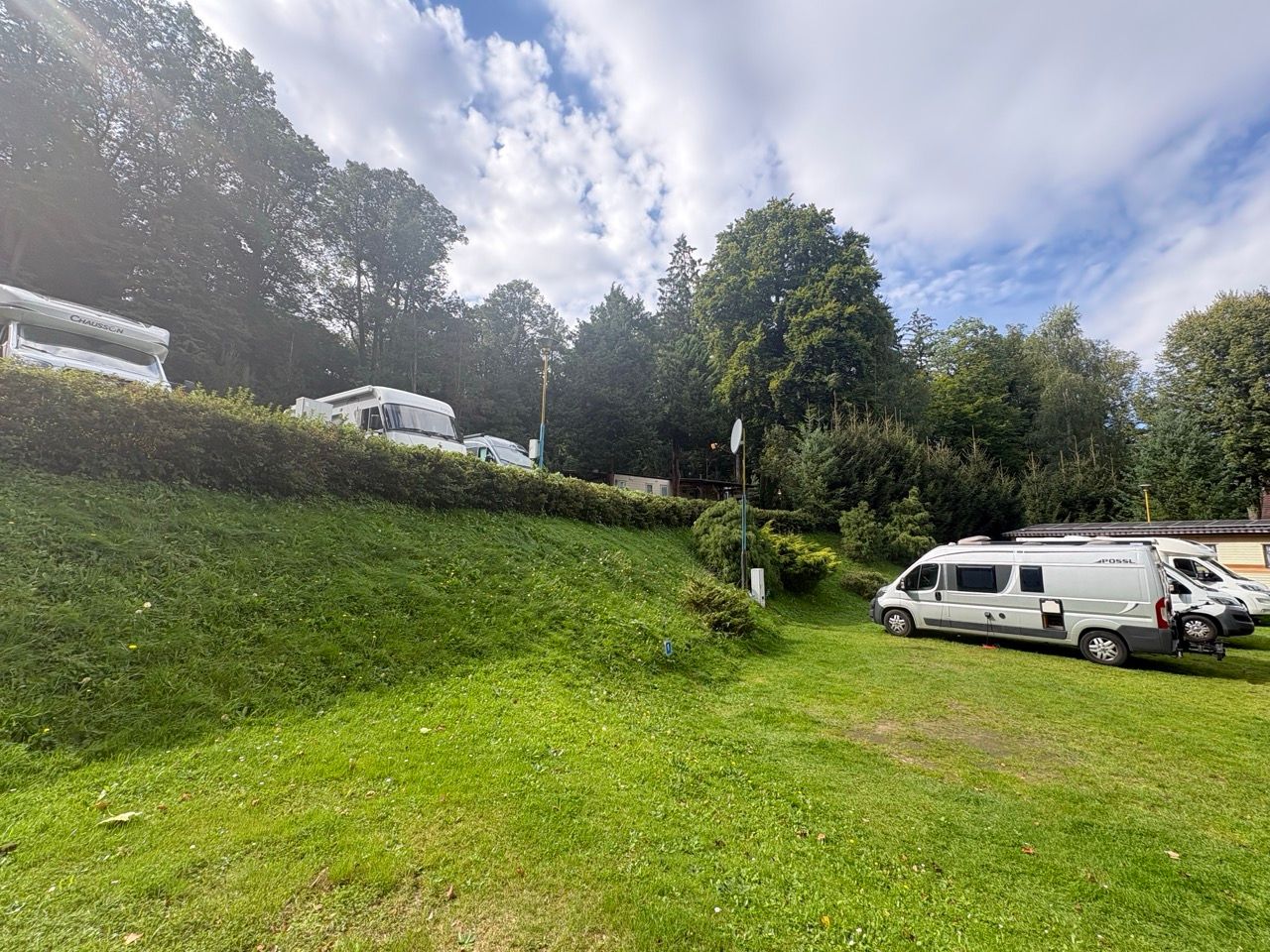 Teren ośrodka Auto-Camping Park